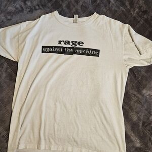 Rage Against the Machine White T-Shirt